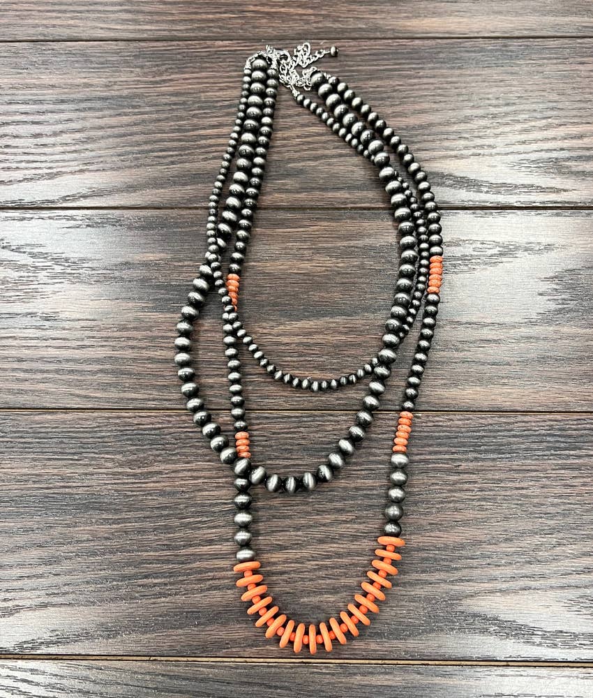 Handmade Navajo Bead Necklace