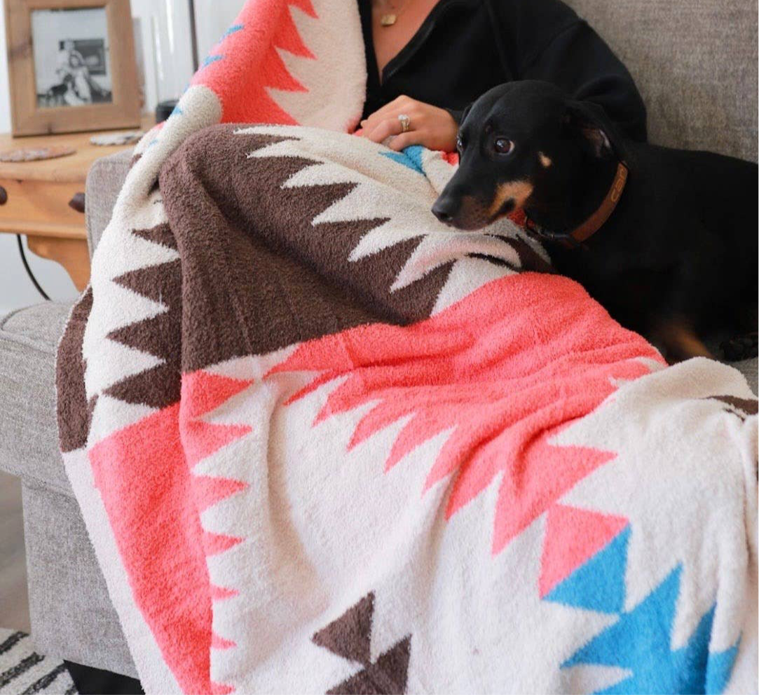 Aztec Throw Blanket