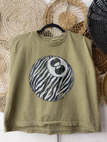 Zebra Eight Ball Tee