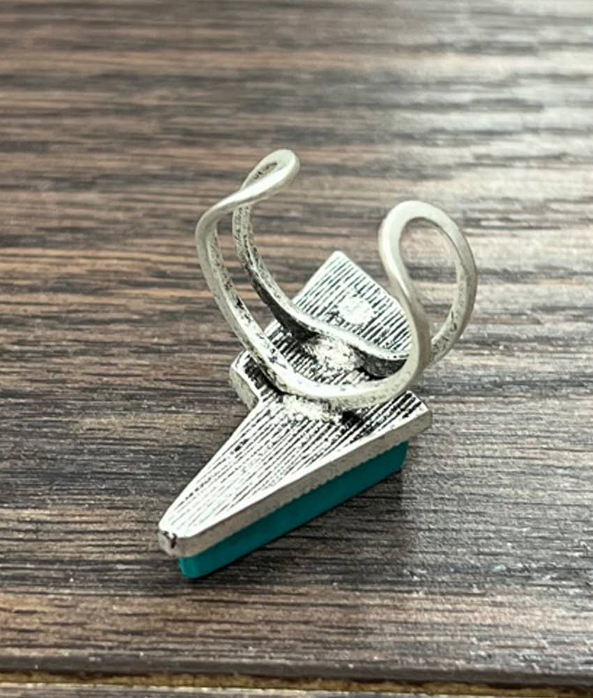 Bolt Turquoise Adjustable Ring