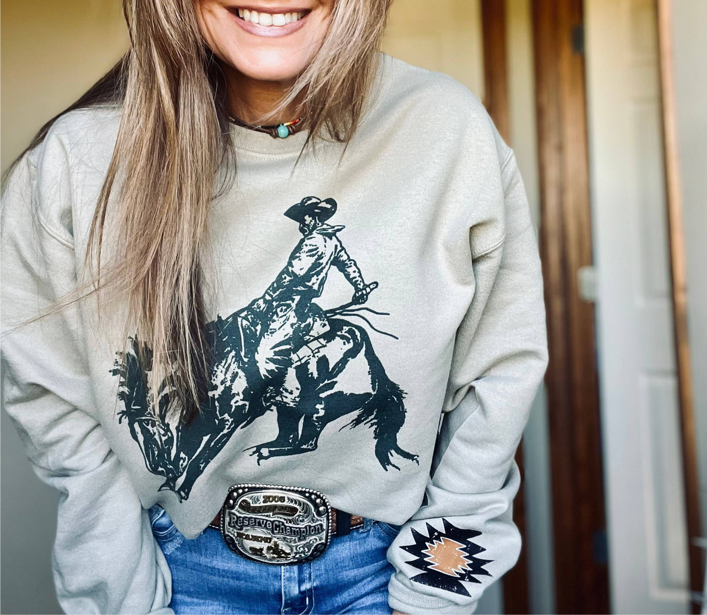 Bronc Crewneck