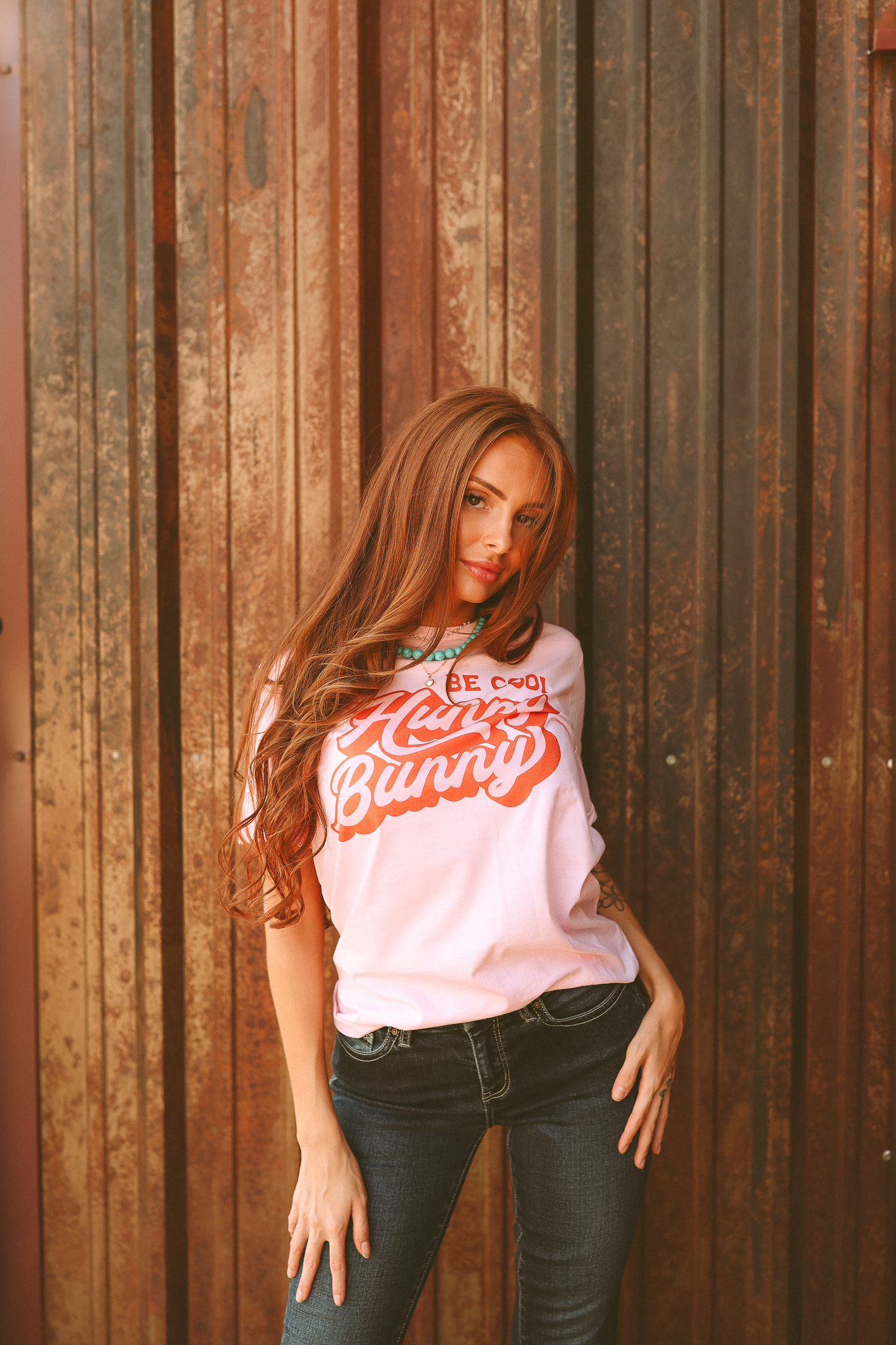 Be Cool Hunny Bunny - Cream Or Baby Pink