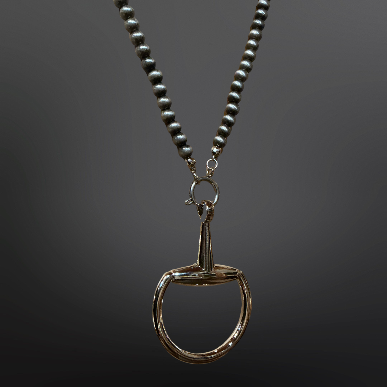 Luxury Cowgirl Snaffle Bit Necklace