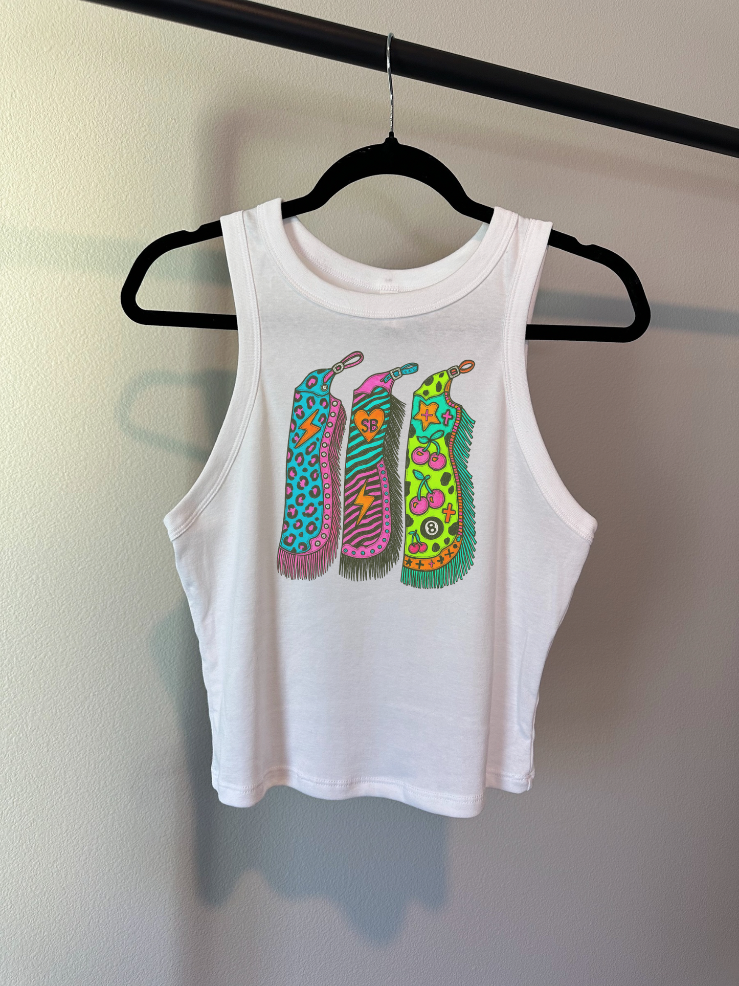 Neon Fringe Rodeo Tank