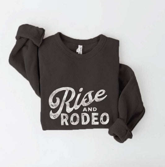 RISE AND RODEO Graphic Sweatshirt