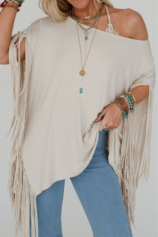 Western Showstopper Fringe Top