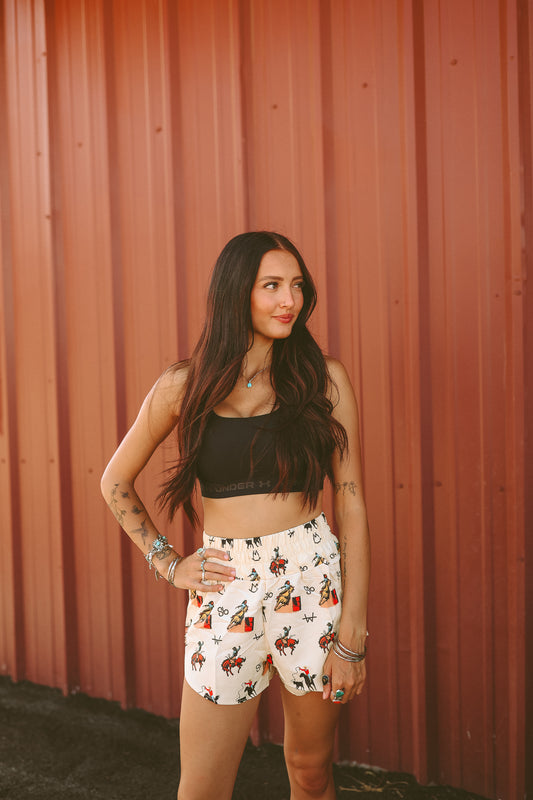 Vintage Cowboy Shorts