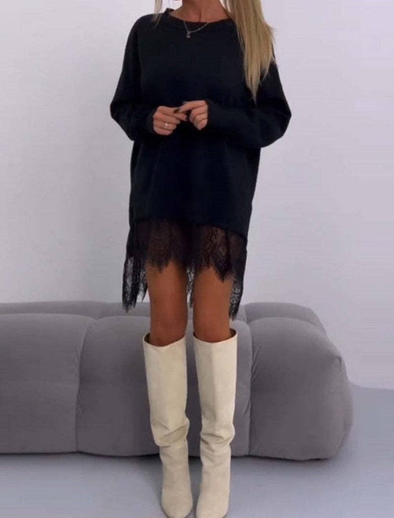 Layered Lace Dress