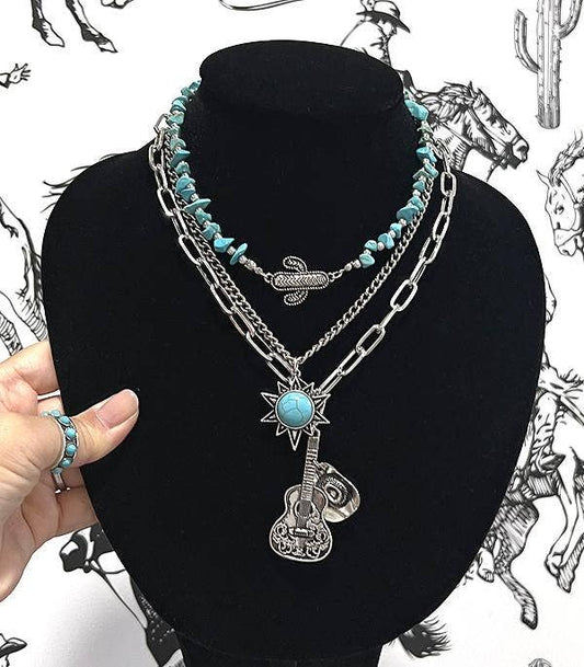 Wild Horizon Layered Necklace Set