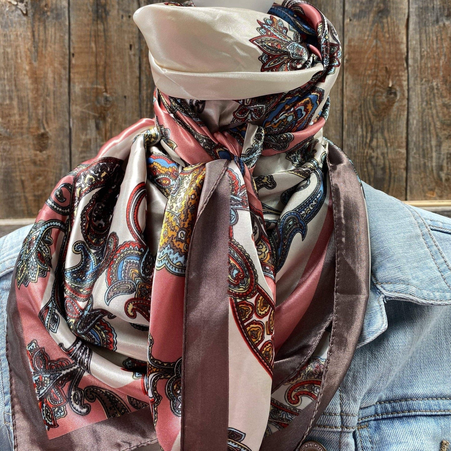 Sweetwater Rose Paisley Wild Rag