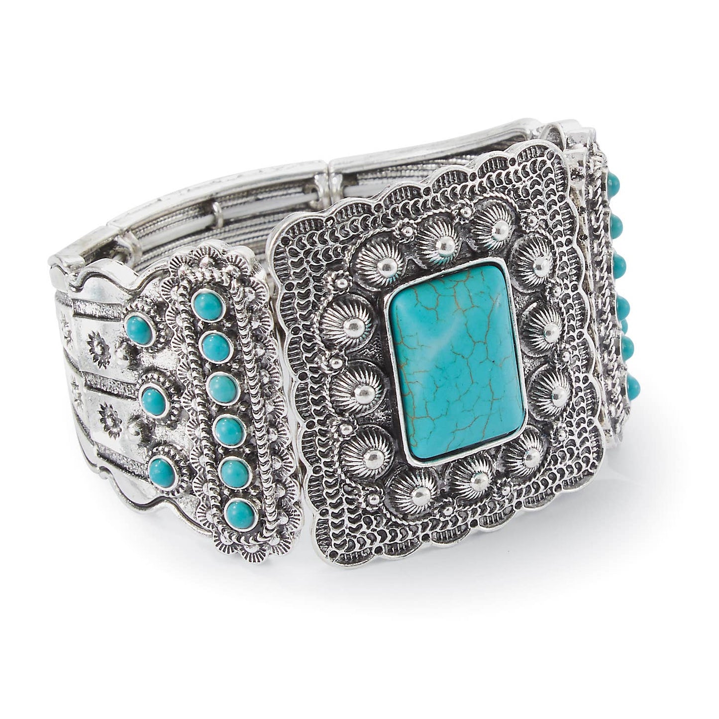 Southwest Concho Stretch Bracelet