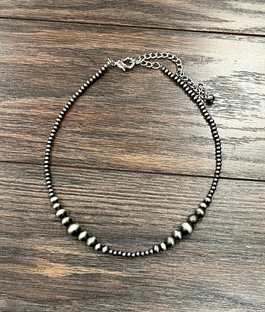16"Navajo Bead Necklace