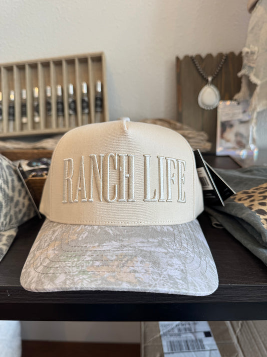 RANCH LIFE Camo Hat