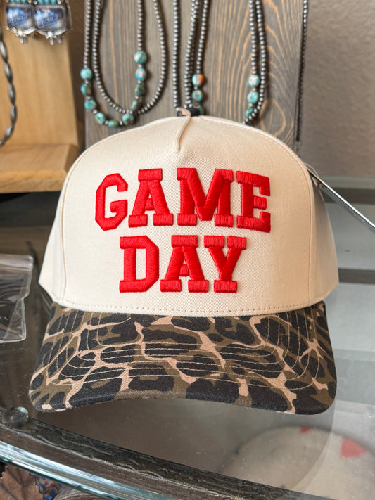 Leopard GAME DAY Trucker hat