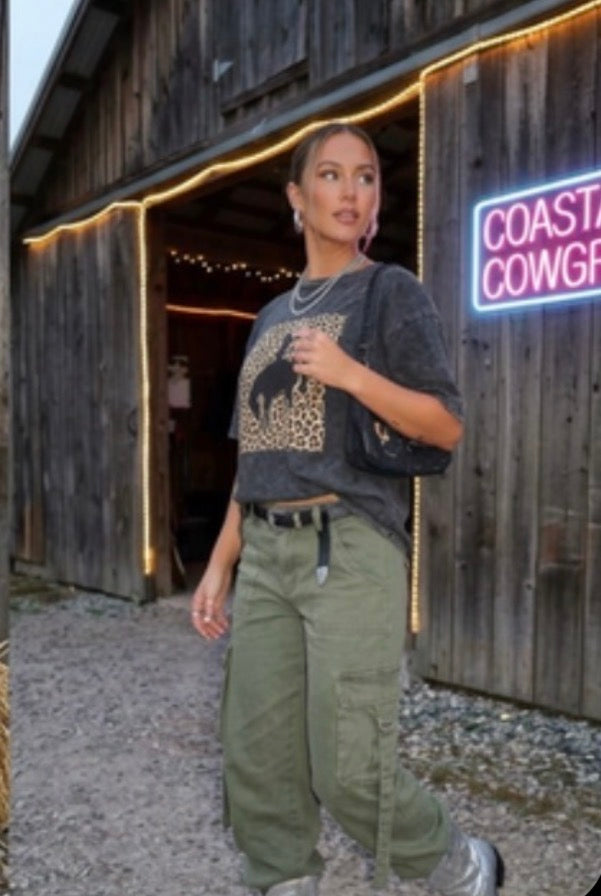 Untamed Cowgirl Graphic Tee