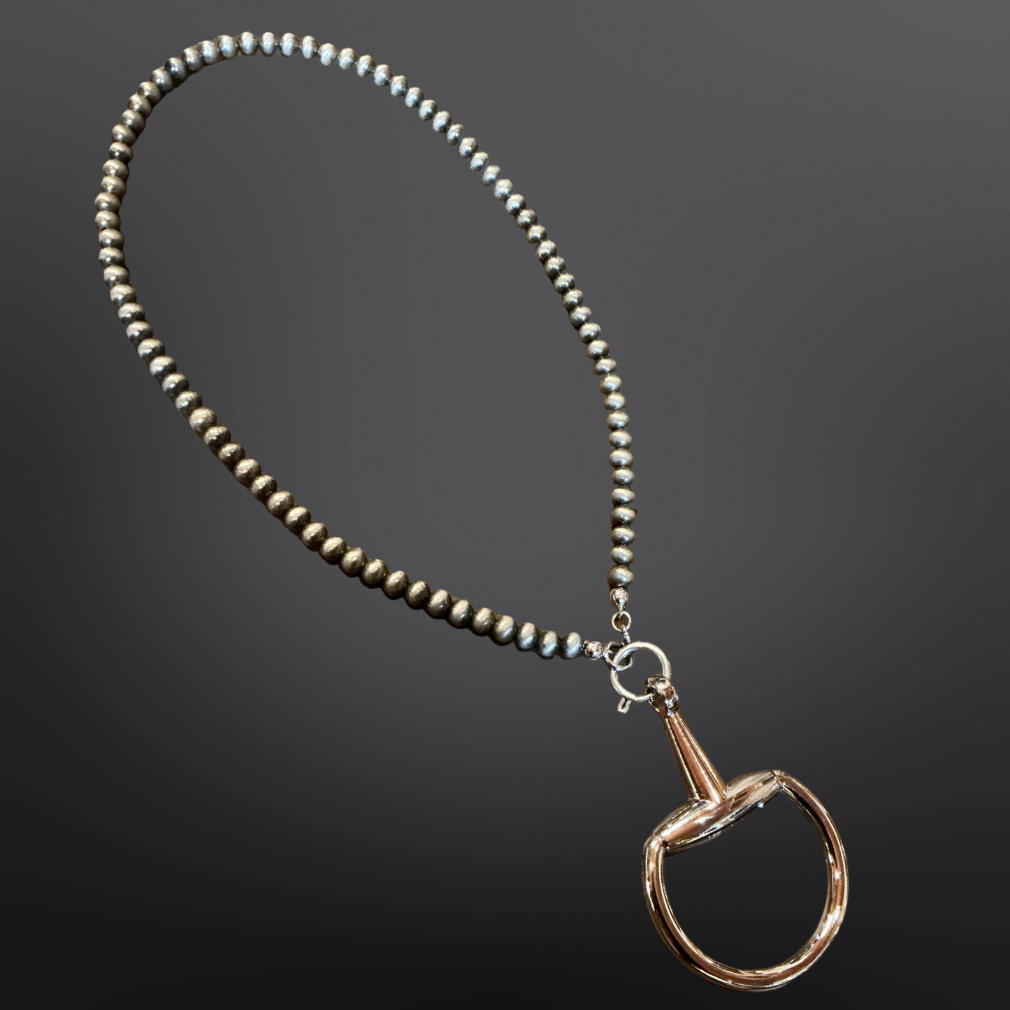 Luxury Cowgirl Snaffle Bit Necklace