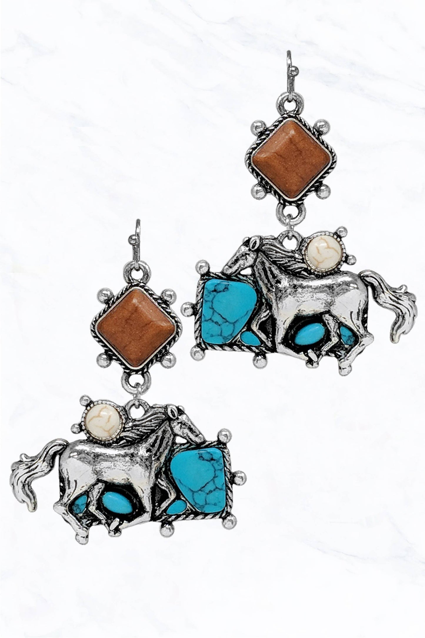 Year of the Horse Western Earrings
