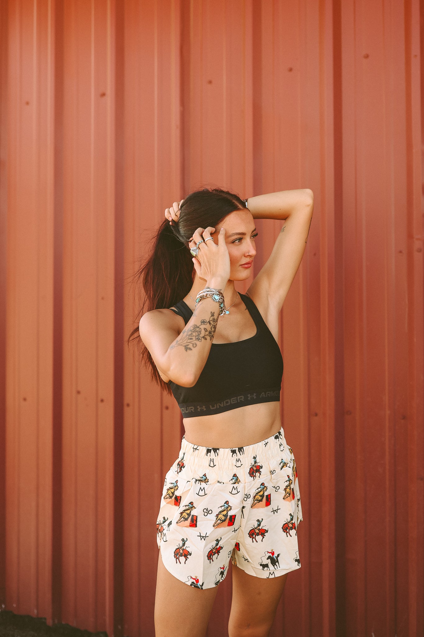Vintage Cowboy Shorts
