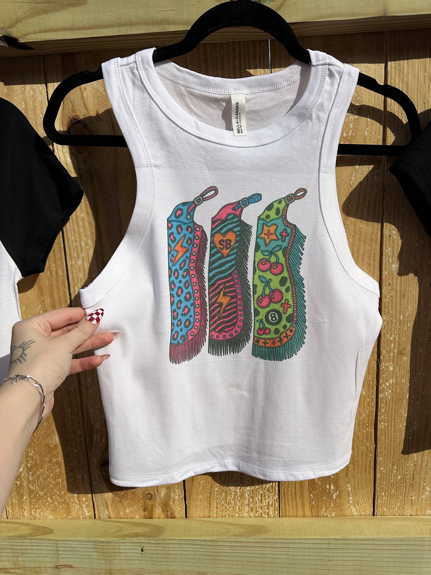 Neon Fringe Rodeo Tank