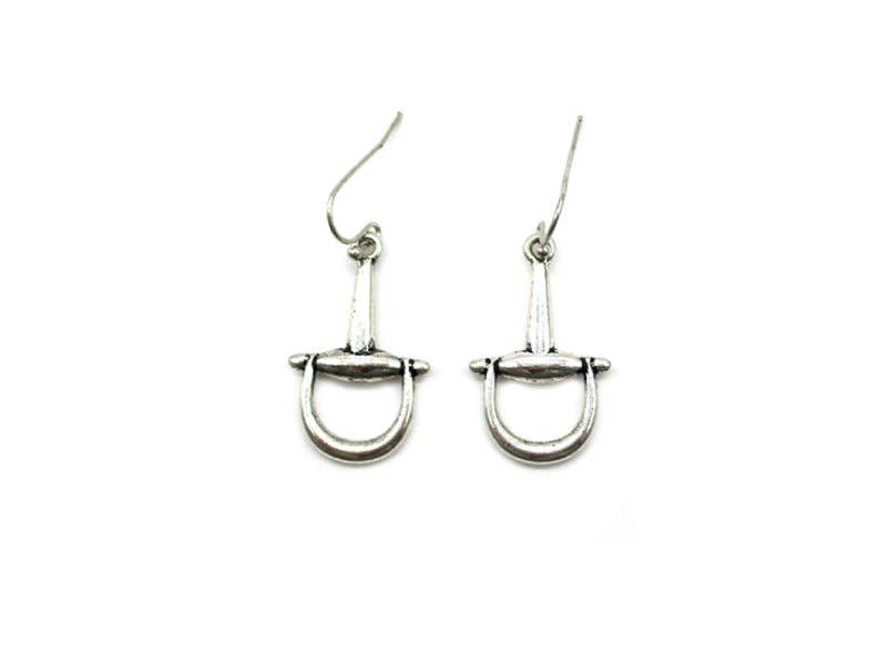 Western Snaffle bit earrings