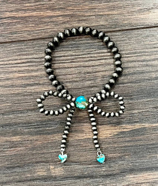 Handmade Navajo Bow Stretch Bracelet