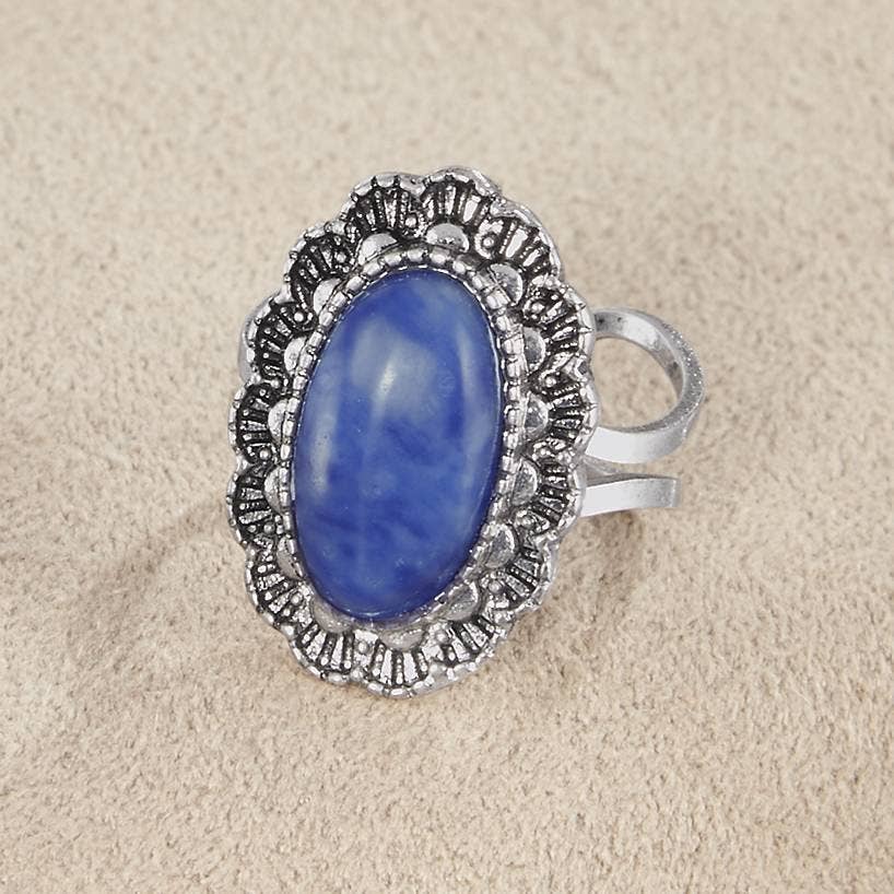 Western Concho Cuff Ring