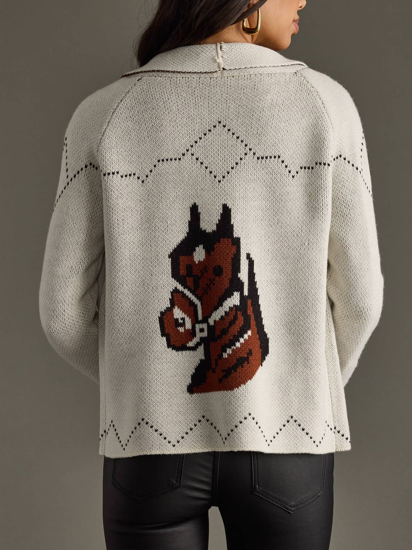 Ivory Horse Cardigan
